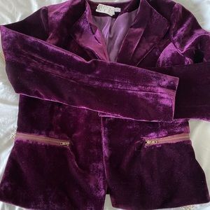 NEW A’GACI purple blazer.